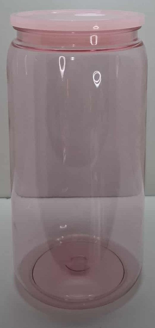 16oz Custom Choose Your Own Wrap Plastic Transparent Coloured Cup