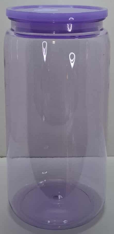 16oz Custom Choose Your Own Wrap Plastic Transparent Coloured Cup
