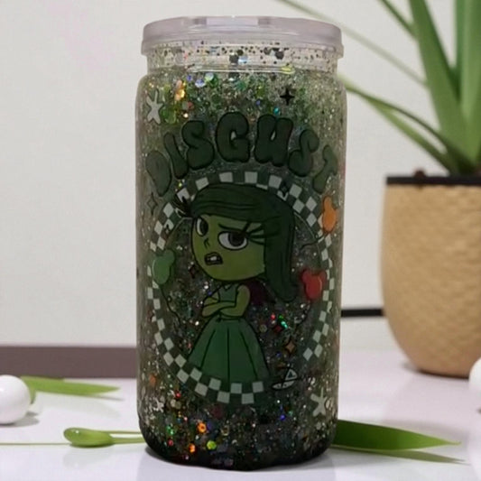 Disgust 16oz Acrylic SnowGlobe Tumbler